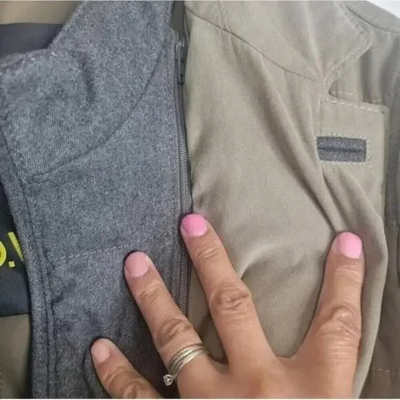 Cc Collection O. Wear Corneliani  Suede Sueretto Jacket taupe sz 44 - Picture 6 of 16